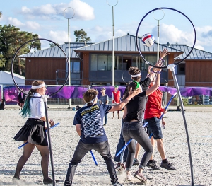 Quidditch, Foto: Ilona Henne Quidditch, Foto: Ilona Henne