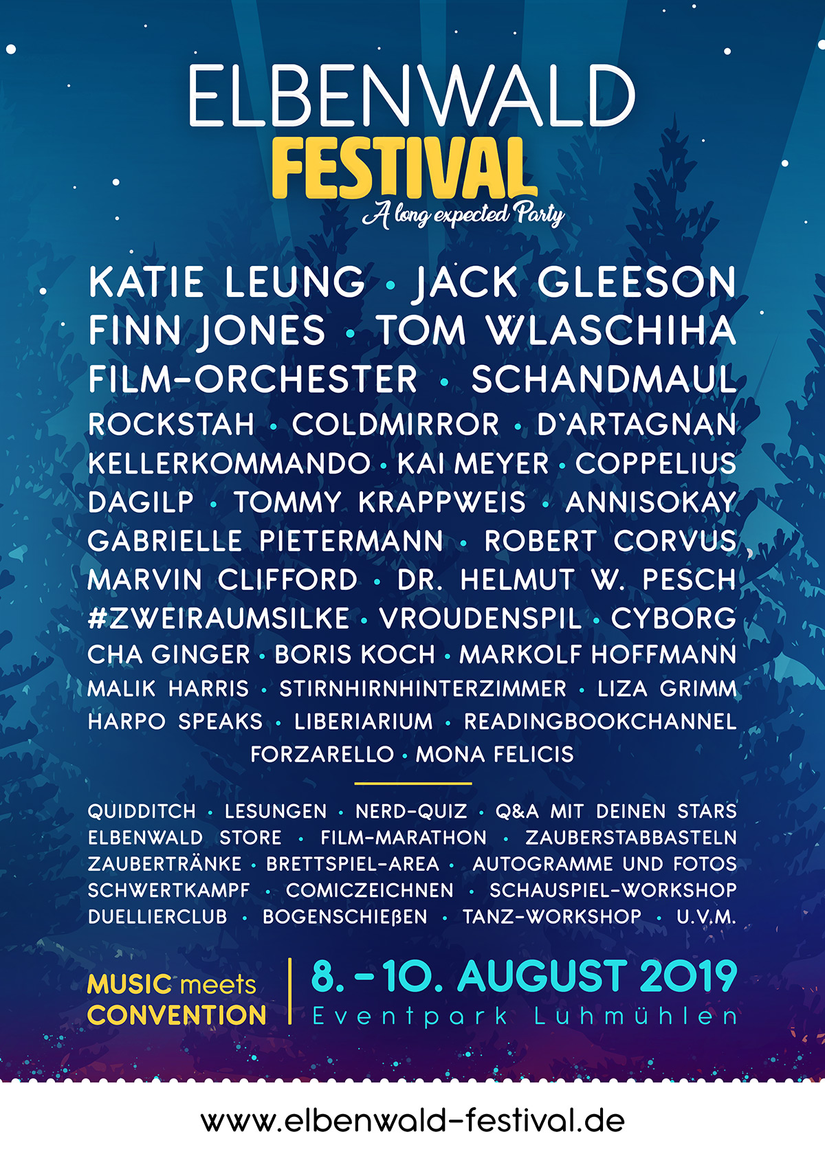 Elbenwald Festival Line-up 2019